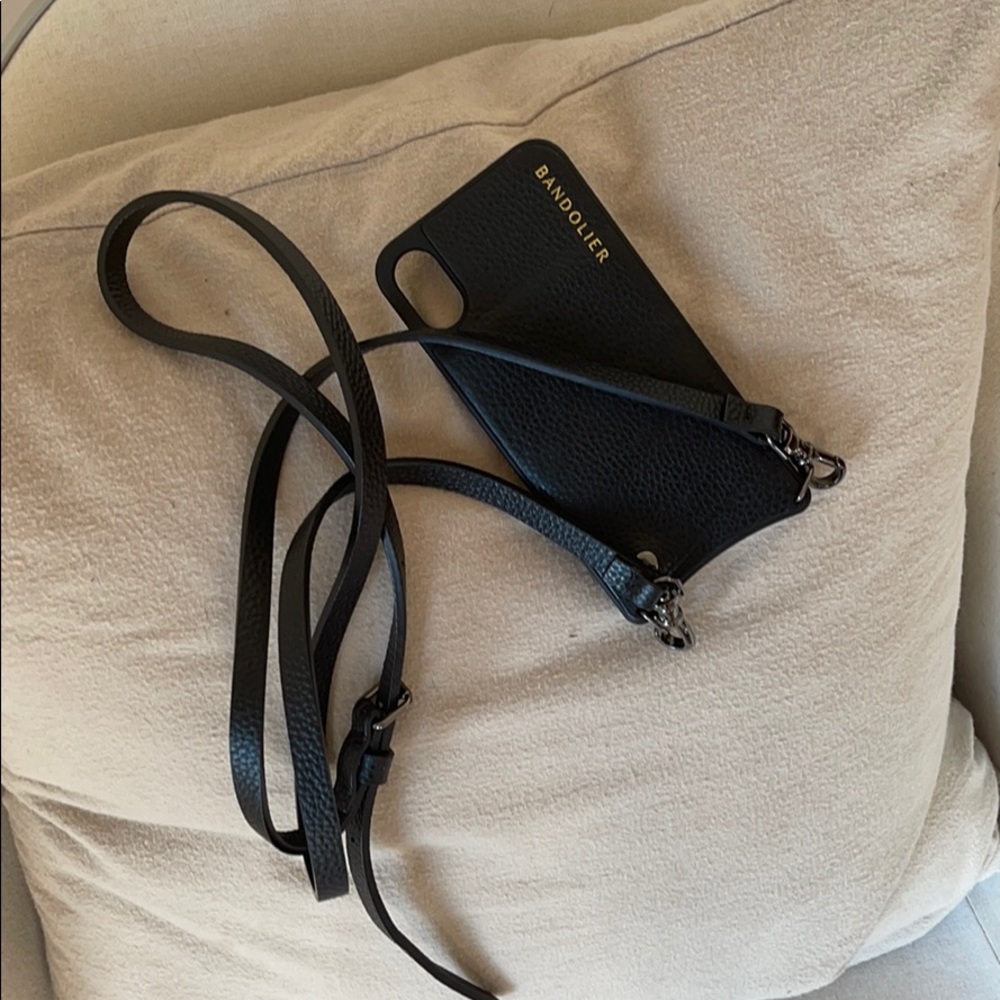 Bandolier iPhone X black pewter